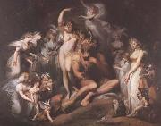 Henry Fuseli Titania and Bottom (mk08) Sweden oil painting reproduction